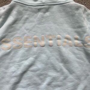 FOG x Pacsun baby blue hoodie large